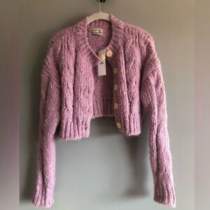 NWT Urban Outfitters Cropped Cardigan
